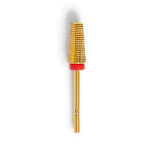 Nail Drill Bit Medium Barrel Gold - Fine